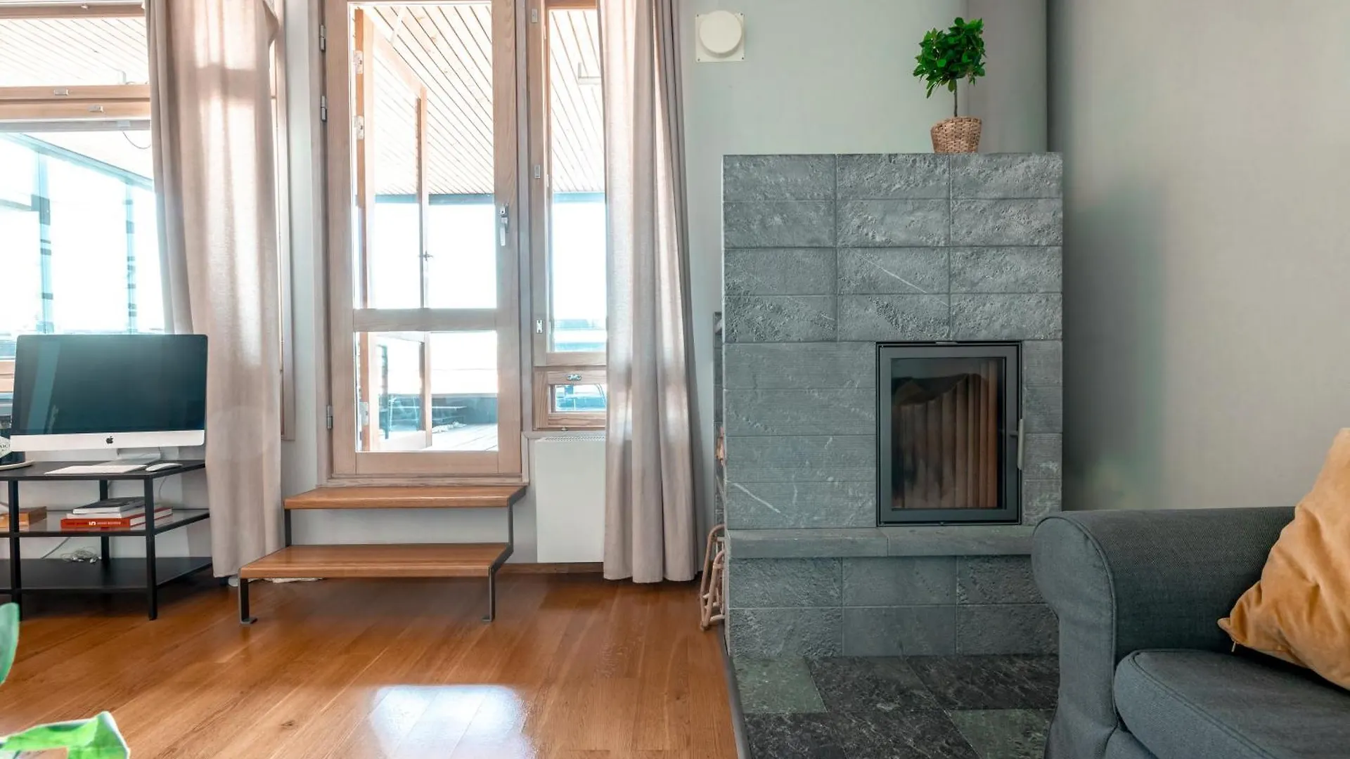 2Ndhomes Luxury 2Br Rooftop Terrace Apartment With Sauna In Kamppi Center Helsinki Finland